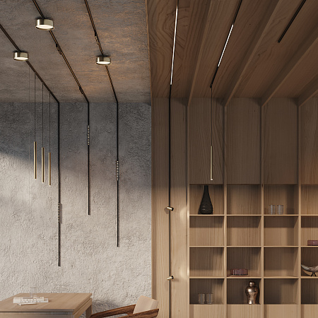 Трековый магнитный светодиодный светильник Maytoni Levity Points TR193-1-5W3K-M-B