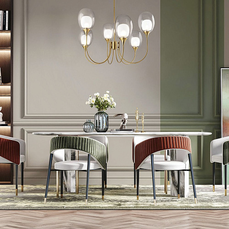 Люстра на штанге Maytoni Aura MOD016PL-06BS