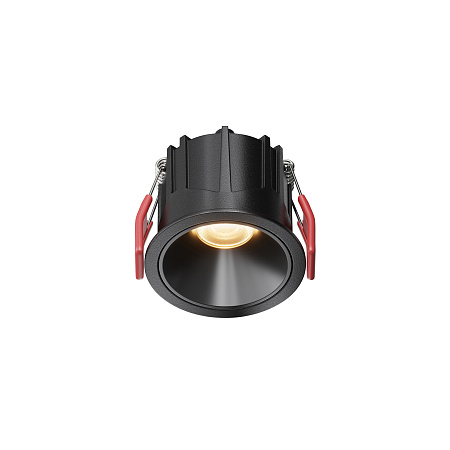 Светильник встраиваемый светодиодный Maytoni Alfa LED DL043-01-10W2.7K-RD-B