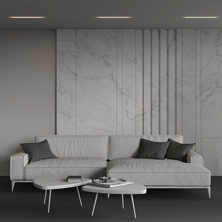 Линейный светильник светодиодный встраиваемый 3000К 500*50*35мм Maytoni LL313001