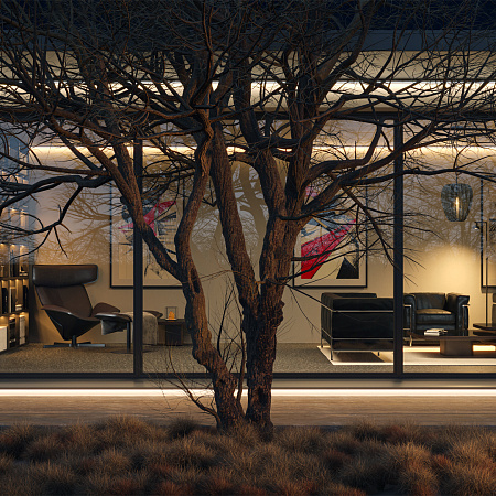 Гибкий неон 10 Вт/м 4000К 24V IP20 Maytoni Изгиб поперек оптической оси 432002