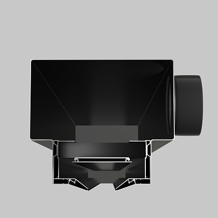 Диффузор с отражателем, линейный, для натяжного потолка, черный, КСД тип 2 Maytoni Aero ARO-LD-SC-000002 Диффузор с отражателем, линейный, для натяжного потолка, черный, КСД тип 2 Maytoni Aero ARO-LD-SC-000002
