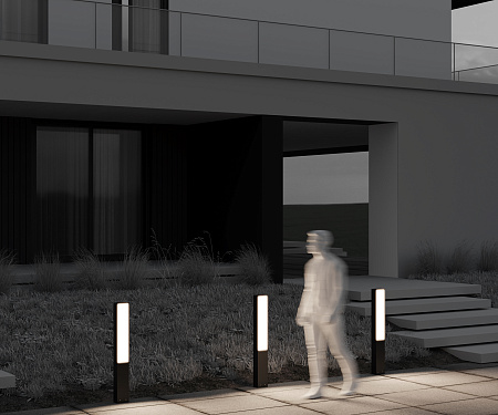 Уличный ландшафтный светодиодный светильник Maytoni Blitz O470FL-L20GF3K Уличный ландшафтный светодиодный светильник Maytoni Blitz O470FL-L20GF3K