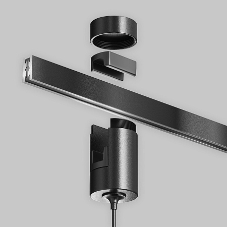 Трековый магнитный светодиодный светильник Maytoni Flarity Focus Led TR156-1-5W3K-B Трековый магнитный светодиодный светильник Maytoni Flarity Focus Led TR156-1-5W3K-B