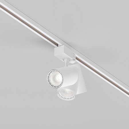 Трековый трехфазный светодиодный светильник Maytoni Trinity Vuoro TR029-3-10W4K-W-W
