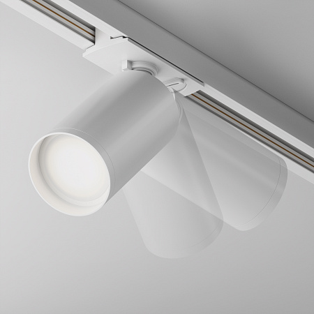 Трековый светильник для однофазного шинопровода Maytoni Unity Focus S TR020-1-GU10-W