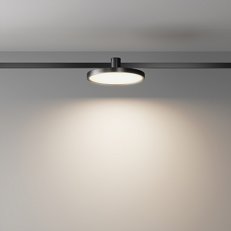 Трековый магнитный светодиодный светильник Maytoni Flarity Plato TR153-1-10W3K-B Трековый магнитный светодиодный светильник Maytoni Flarity Plato TR153-1-10W3K-B