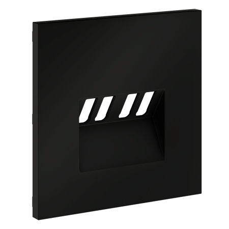 Накладка для розетки акустической 4-местной Voltum S70 (черный матовый) VLS001508