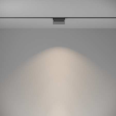 Трековый магнитный однофазный светодиодный светильник Maytoni Basis Rot Gravity TR075-2-10W4K-B