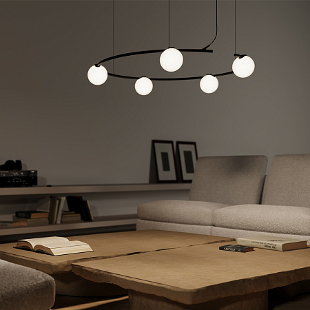 Трековый магнитный светодиодный светильник Maytoni Arity Luna TR236-1-5W3K-B