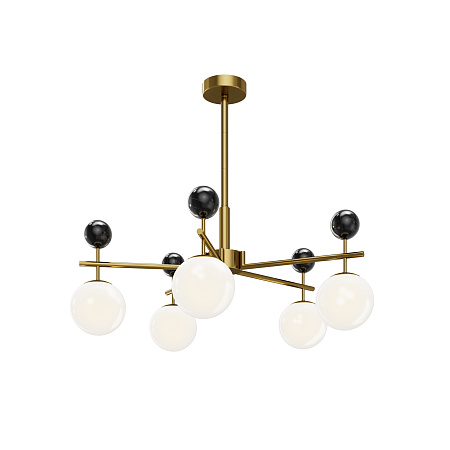 Люстра на штанге Maytoni Museo MOD436PL-05BS