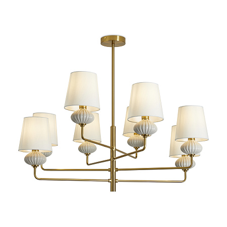 Люстра на штанге Freya Ceramics FR2029PL-08BS Люстра на штанге Freya Ceramics FR2029PL-08BS