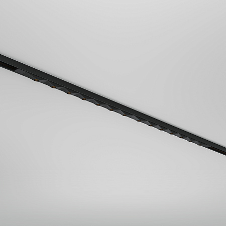 Трековый магнитный светодиодный светильник Maytoni Basity Spiky TR175-1-24WTW-M-B