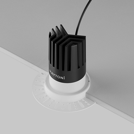 Светильник встраиваемый светодиодный Maytoni Dip DL121-15W-2.7K-TRS-W