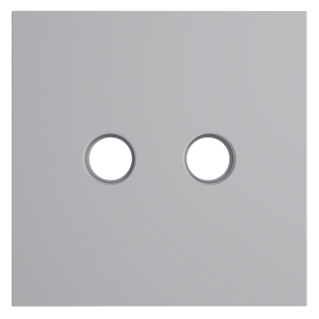 Накладка для розетки телевизионной оконечной TV+SAT Voltum S70 (серый) VLS001616