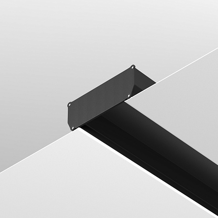 Заглушка декоративная черная 2шт. + фиксирующая черная 2шт. для профиля ALM-9940-SC Maytoni ALM012EC-SC-B