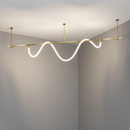 Трековый однофазный магнитный светодиодный светильник Maytoni Flarity Tau TR154-1-27W4K-BS