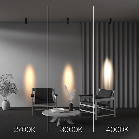 Спот Maytoni FOCUS LED C055CL-L12W4K-SS-B